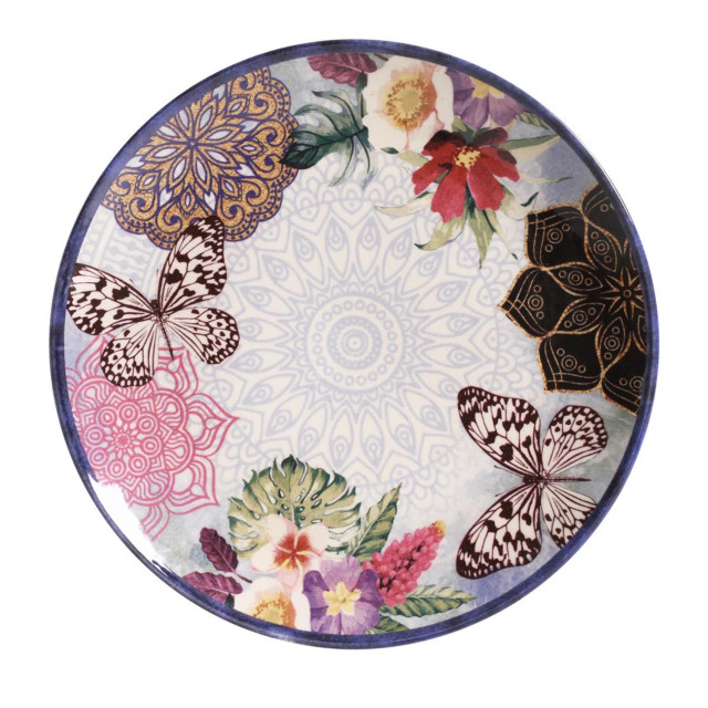 Jogo de Pratos Rasos Coup Colore 6 Peças - Porto Brasil