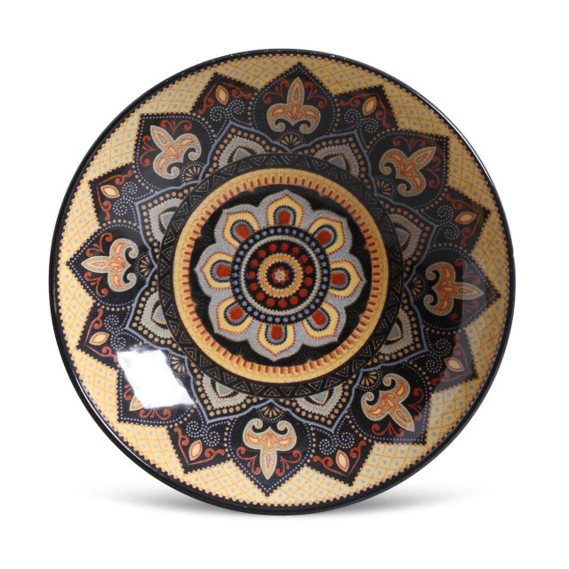 Jogo de Pratos Fundos Coup Tigre 6 Peças - Porto Brasil