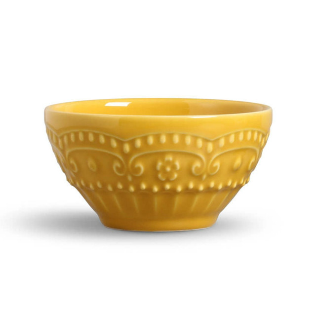 Conjunto Bowl Esparta Mostarda 367ml 6un Porto Brasil