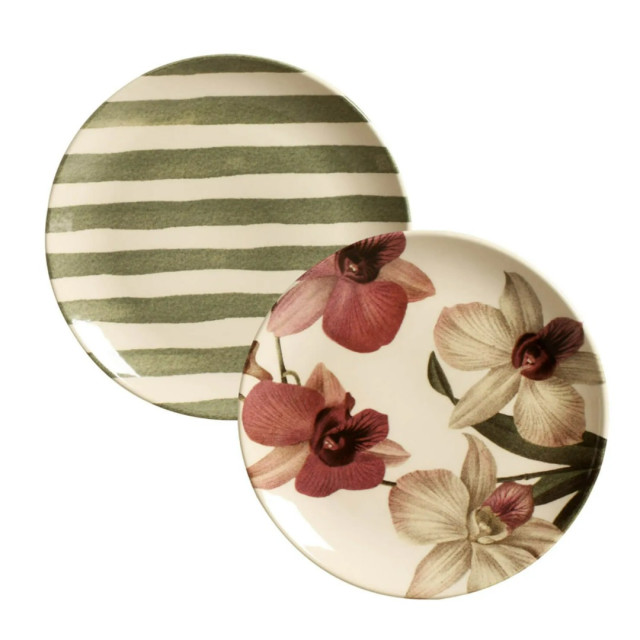 Jogo de Pratos de Sobremesa Coup Fleur 6 Peças - Porto Brasil