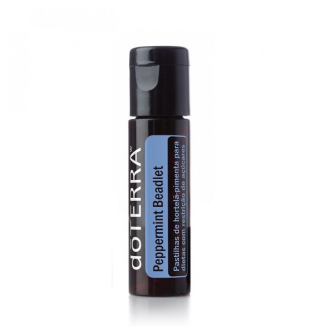 Pastilha Peppermint Beadlet Com 125 Unidades - Doterra