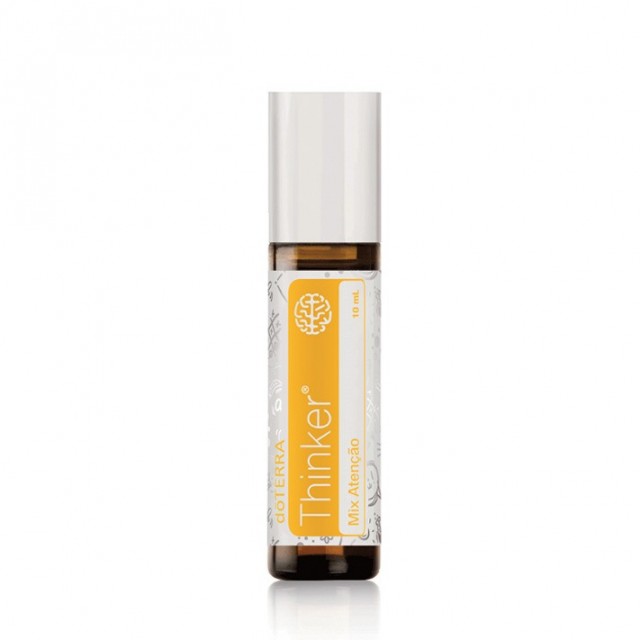 Thinker Mix de óleos Essenciais Atenção Roll-on 10ml - Doterra